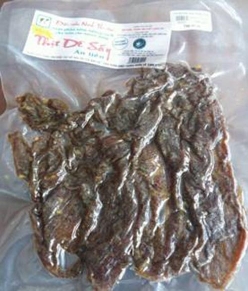 Đặc sản thịt dê sấy xuất khẩu sang Nhật Bản