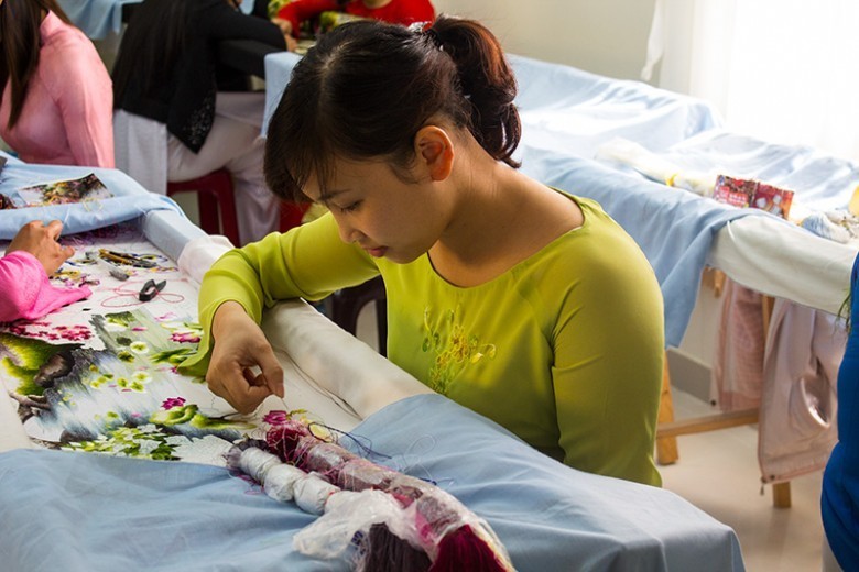Làng Thêu ren Thanh Hà, Hà Nam