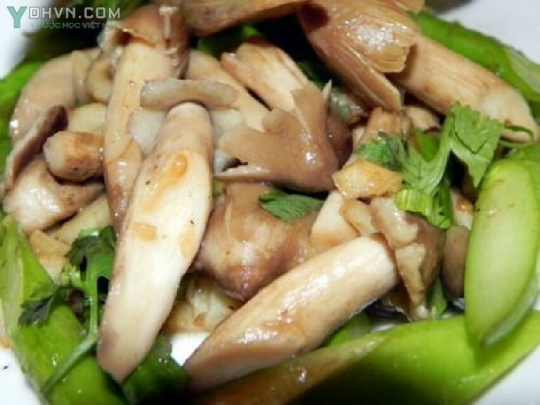 Món ăn bài thuốc từ nấm mối