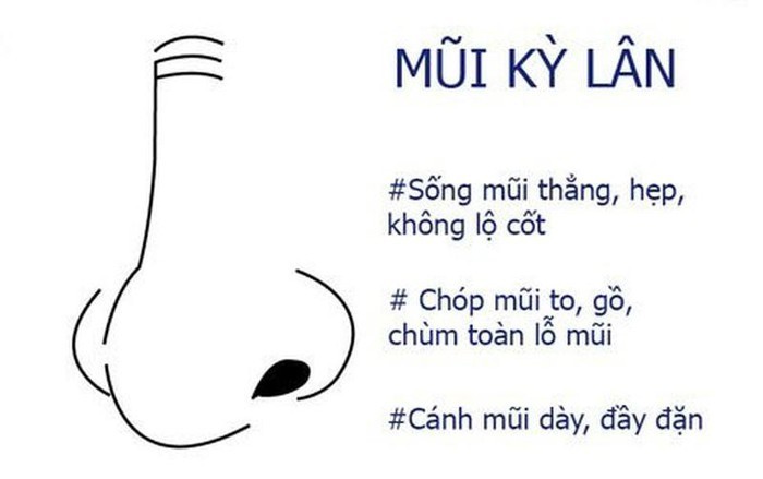 Đàn ông có tướng mũi lân