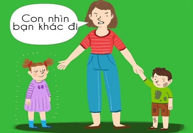 Ảnh hưởng tiêu cực của việc so sánh