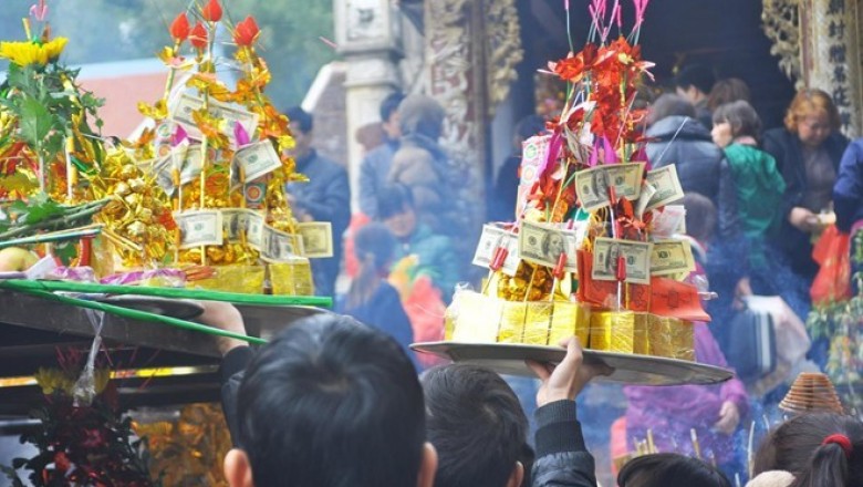 Loại bỏ tục đốt vàng mã tại các cơ sở thờ tự Phật giáo