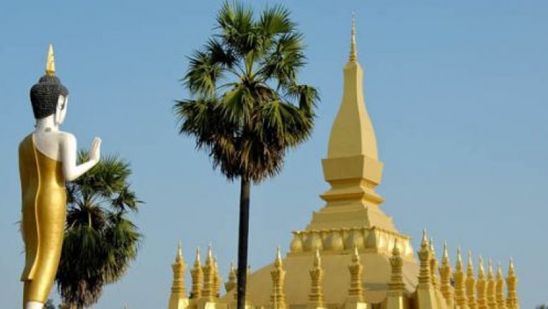 Đại Bảo Tháp Pha That Luang - Biểu tượng chùa Vàng của nước Lào