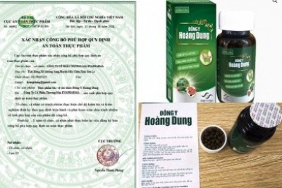 Giảm cân Đông y Hoàng Dung sử dụng giấy tờ giả lừa người tiêu dùng