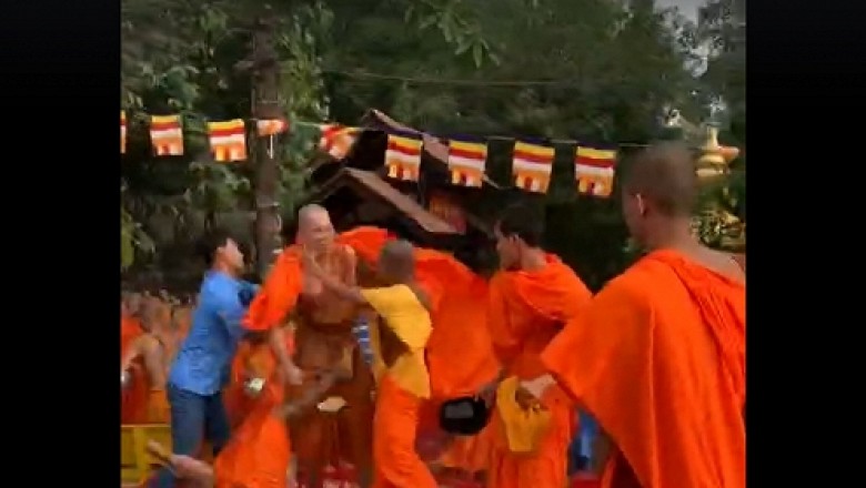 Sự thật về clip các sư đánh nhau tại buổi lễ khất thực tại Thiền viện Phước Sơn- Đồng Nai