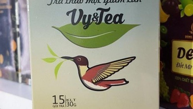 Phát hiện có chất cấm trong trà thảo mộc giảm cân Vy&Tea