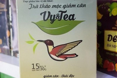 Phát hiện có chất cấm trong trà thảo mộc giảm cân Vy&Tea