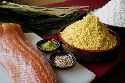 Bánh chưng nhân cá hồi ở đâu ngon nhất