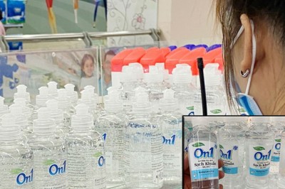 Nhập nhèm sản phẩm gel rửa tay khô sạch khuẩn 99,9%: Thu hồi sản phẩm không phù hợp