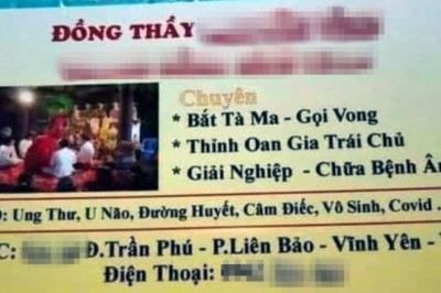Cô đồng ở Vĩnh Phúc 'chém gió' có khả năng chữa trị Covid-19