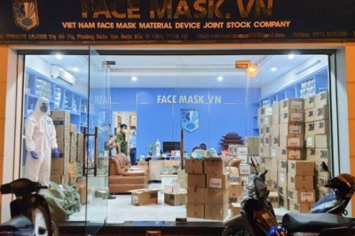 Hà Nội: Phát hiện 20.000 khẩu trang nghi làm giả chuẩn bị cung cấp cho một số bệnh viện