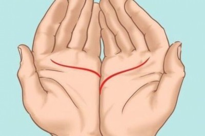 Đặt 2 bàn tay cạnh nhau, lấy phải người vô tâm hay được chìm đắm trong mật ngọt tình yêu nhìn cái ra ngay