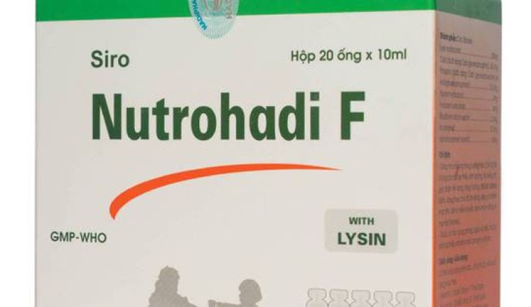 Thu hồi toàn quốc siro Nutrohadi F kém chất lượng