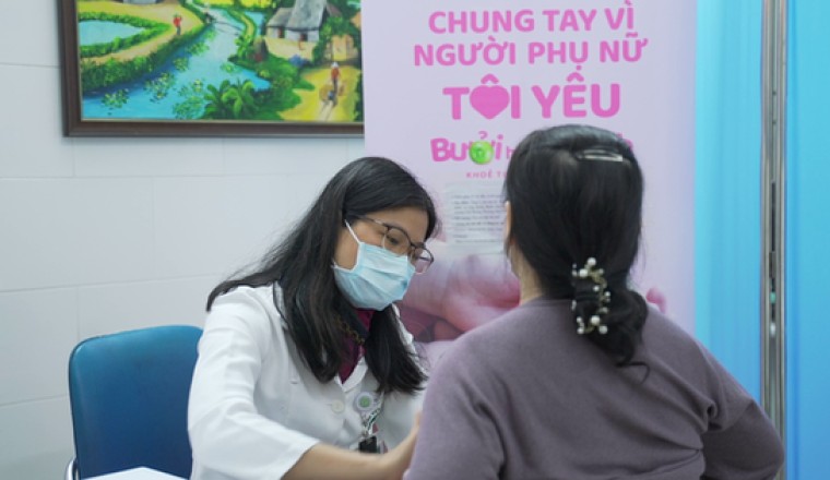 Mỗi năm Việt Nam ghi nhận gần 22.000 ca mắc mới ung thư vú