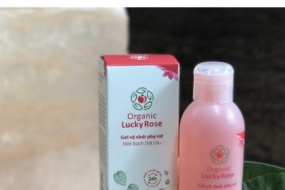 Đình chỉ lưu hành, thu hồi hồi lô Gel vệ sinh phụ nữ Oganic Lucky Rose không đạt chất lượng