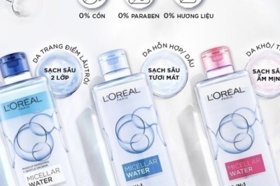 Khám Phá Bí Quyết Làn Da Sạch Sâu Với Nước Tẩy Trang 3-in-1 L'Oreal Paris Micellar Water 400ml - Sản Phẩm Đã Có Hơn 2 Triệu Lượt Bán
