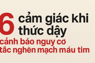 Buổi Sáng Thức Dậy Có 6 Cảm Giác Này – Cảnh Báo Tim Đang Gặp Nguy Hiểm!