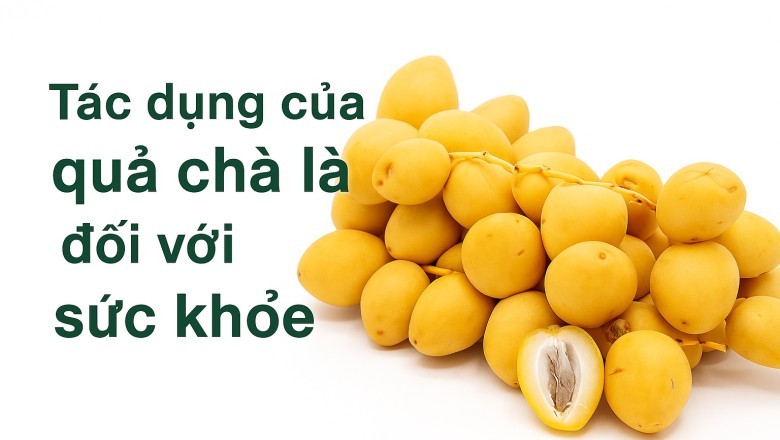 Tác dụng của quả chà là đối với sức khỏe
