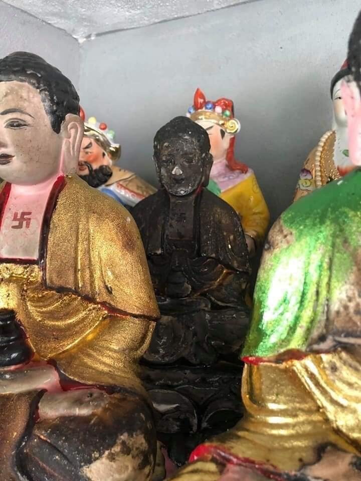 Dưới đây là những hình ảnh của chùa Phước Tâm sau khi bị cháy: