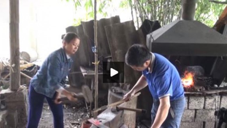 Vươn lên từ nghề rèn truyền thống Phúc Sen, Cao Bằng