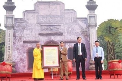 Mộc bản kinh Phật chùa Bổ Đà được công nhận là Bảo vật quốc gia