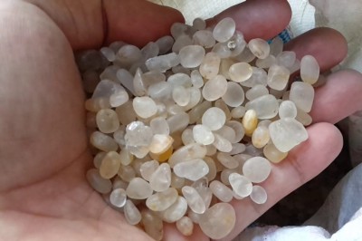 Đá Topaz trắng thô, làm phong thủy