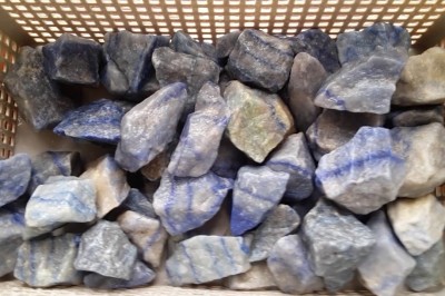 Đá thạch anh xanh, Quartz blue, đá thạch anh xanh thiên nhiên