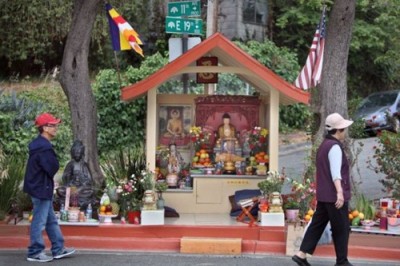 Pho tượng Phật làm thay đổi một khu phố Mỹ