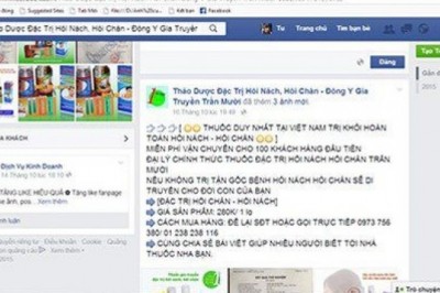 Đừng vội tin ‘thuốc gia truyền’ bán trên mạng như, Thuốc mọc tóc, xương khớp, dạ dày, trĩ....