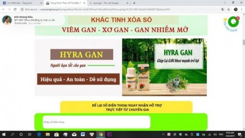 Thực phẩm chức năng Hyra Gan quảng cáo trá hình 'thổi phồng' công dụng?