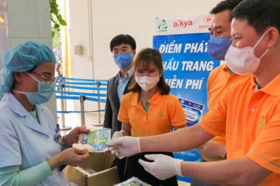 Doanh nghiệp chung tay chống dịch viêm phổi