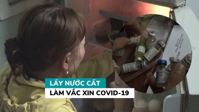 Học hết lớp 9, lấy nước cất giả làm vắc xin Covid-19 để lừa đảo
