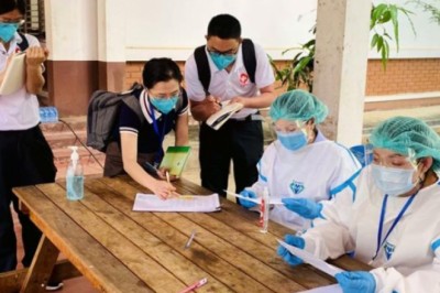 Số ca nhiễm mới COVID-19 trong cộng đồng tại Lào tăng vọt