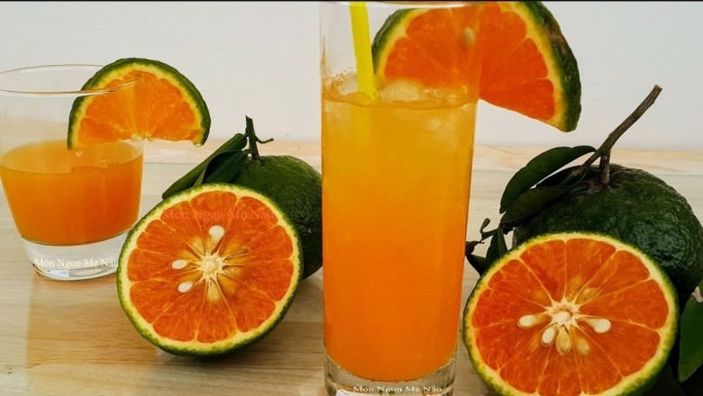 Những tác dụng nước cam đối với bệnh nhân F0