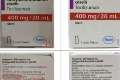 Thông báo: thuốc giả Actemra 400 mg/20 mL xuất hiện trên thị trường