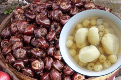 Vị thuốc trị bệnh Củ mã thầy, Thức ăn giải nhiệt, tiểu tiện khó khăn, khát nước, táo bón