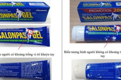 Cục quản lý Dược cảnh báo về thuốc Salonpas Gel giả