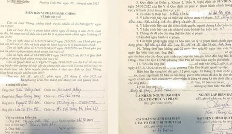 Móng Cái lên tiếng vụ lập biên bản phụ huynh vì không cho con tiêm vắc-xin Covid-19