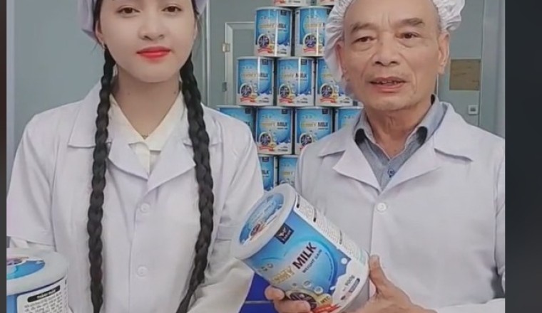 Tiktoker Yona Cươn sử dụng giấy chứng nhận nghi giả mạo để quảng cáo cho sản phẩm sữa Yarmy.