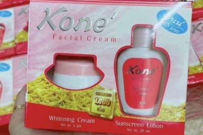 Thu hồi tiêu hiểu kem Whitening Cream Koné 3 KHÔNG còn ngậm Thuỷ Ngân độc hại