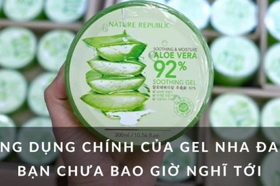 Dùng lô hội chăm sóc da khô, da bong tróc