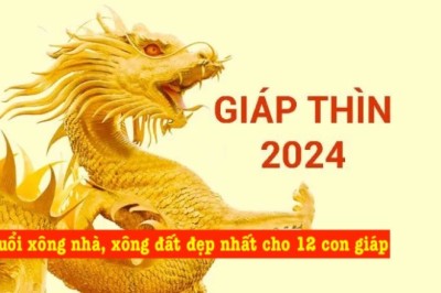 Năm Giáp Thìn 2024: Cách chọn người xông đất, xông nhà cho 12 con giáp để cả năm may mắn, tài lộc dồi dào?