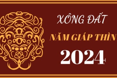 Tục xông đất đầu năm của người Việt và những tuổi xông nhà đẹp nhất năm Giáp Thìn 2024