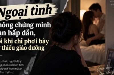 Người có giáo dưỡng không lấy chuyện “ăn vụng” làm chiến tích