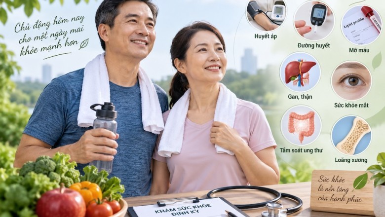 Sau tuổi 40, những chỉ số sức khỏe nào nên được kiểm tra định kỳ?